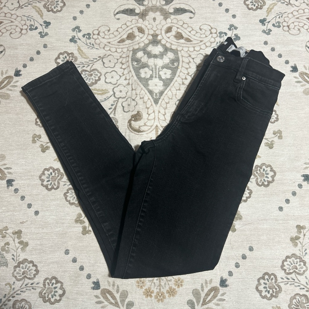 Black Skinny Slim Jeans